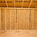 Little Cottage Company - Colonial Pinehurst Storage Shed - Interior Wall