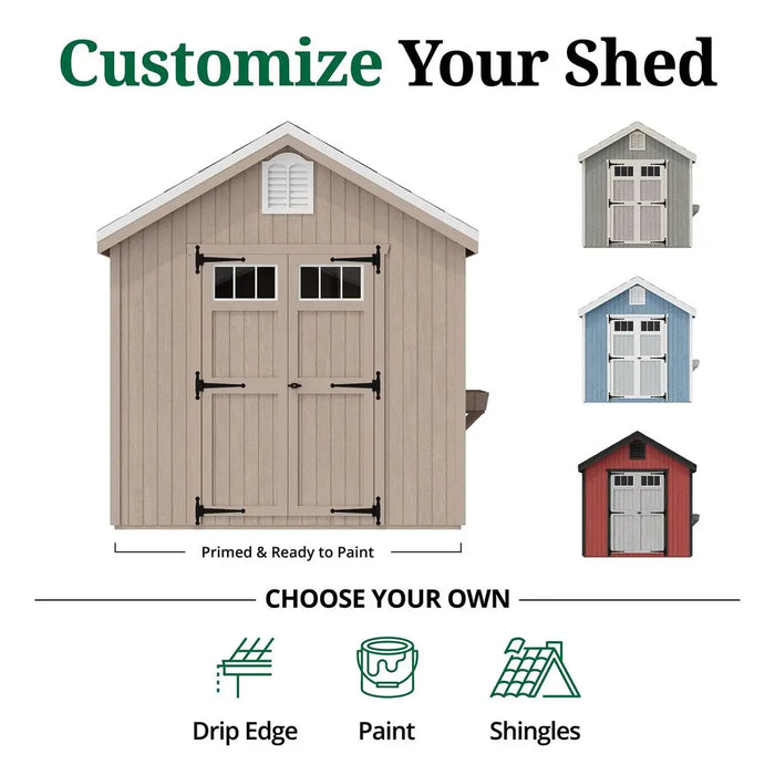 Little Cottage Co. Colonial Williamsburg Shed Kit