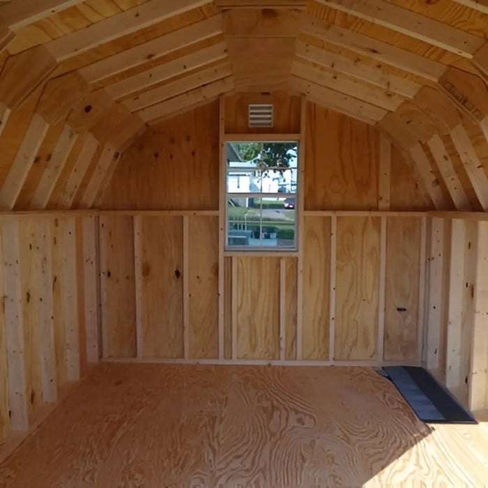 Little Cottage Company - Colonial Woodbury Barn Shed Kit - Interior