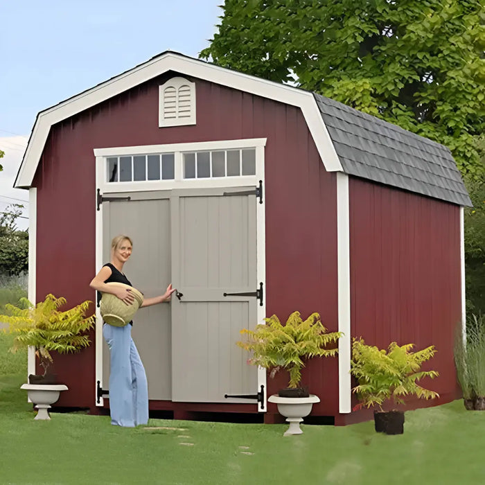 Little Cottage Company - Colonial Woodbury Barn Shed Kit - Front