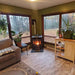 ComfortBilt - HP22 42,000 BTU Pellet Stove - Placed in a Corner
