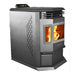 ComfortBilt - HP22-SS Black Pellet Stove Stainless Steel - Right