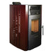ComfortBilt - HP50S Pellet Stove Burgundy - Right View