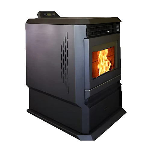 ComfortBilt - HP61 Black Pellet Stove - Right View