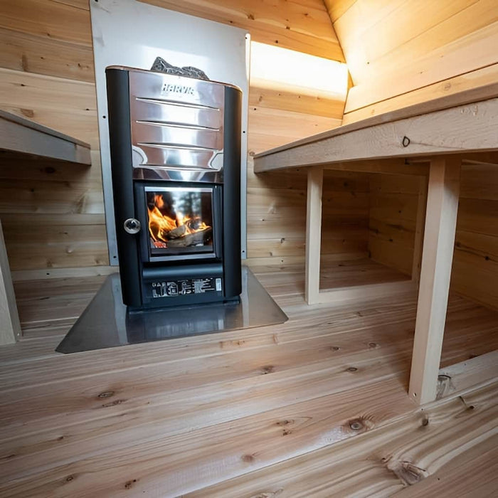 Dundalk - Canadian Timber MiniPOD Sauna - CTC77MW - with Harvia Heater