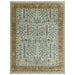 Full rectangular rug cutout with a dense pattern arranged in a tall composition