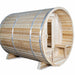 Dundalk - Canadian Timber Serenity Outdoor Barrel Sauna - with Aluminum Bands