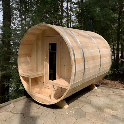 Dundalk - Canadian Timber Serenity Outdoor Barrel Sauna - Main