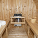 Dundalk - Canadian Timber Serenity Outdoor Barrel Sauna - with Heater