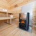 Dundalk - Canadian Timber Georgian Cabin Sauna with Porch - Harvia Heater