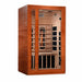 Golden Designs Dynamic Cordoba 2-Person Full Spectrum Infrared Sauna with Near Zero EMF in Canadian Hemlock - Main