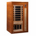 Golden Designs Dynamic Barcelona Elite 1-2 Person FAR Infrared Sauna with Ultra Low EMF in Canadian Hemlock - Main