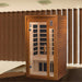 Golden Designs Dynamic Barcelona Elite 1-2 Person FAR Infrared Sauna with Ultra Low EMF in Canadian Hemlock - Overview