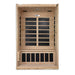 Golden Designs Dynamic Venice 2-Person FAR Infrared Sauna with Low EMF in Canadian Hemlock - Interior