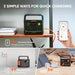 Jackery - Explorer 240 v2 Portable Power Station - 3 Ways for Quick Charging