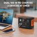 Jackery - Explorer 300 Plus Portable Power Station - Dual 100W PD Charges 2 Devices at Once