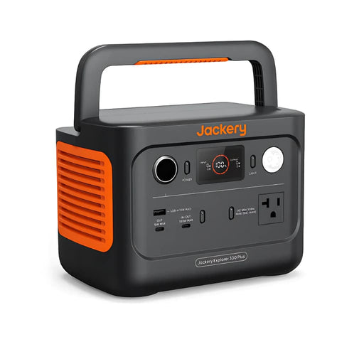 Jackery - Explorer 300 Plus Portable Power Station - Side