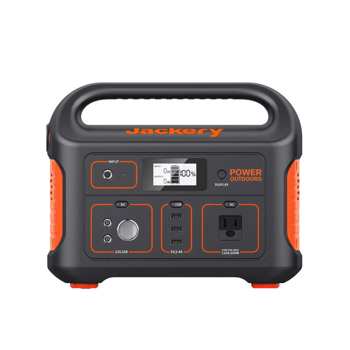 Jackery - Explorer 550 Portable Power Station - Front