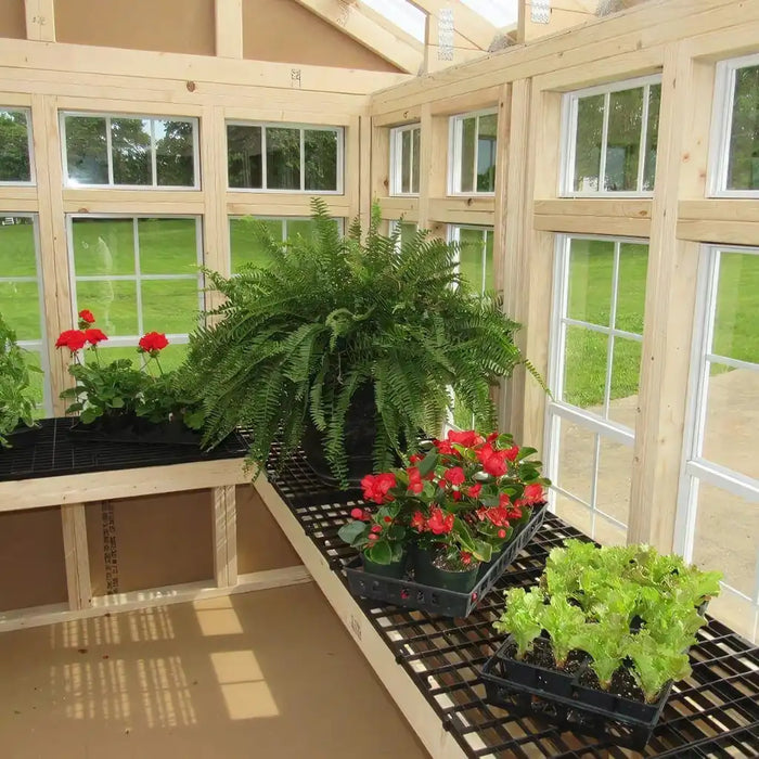 EZ-Fit Greenhouse Shed Kit - QUICK-SHIP