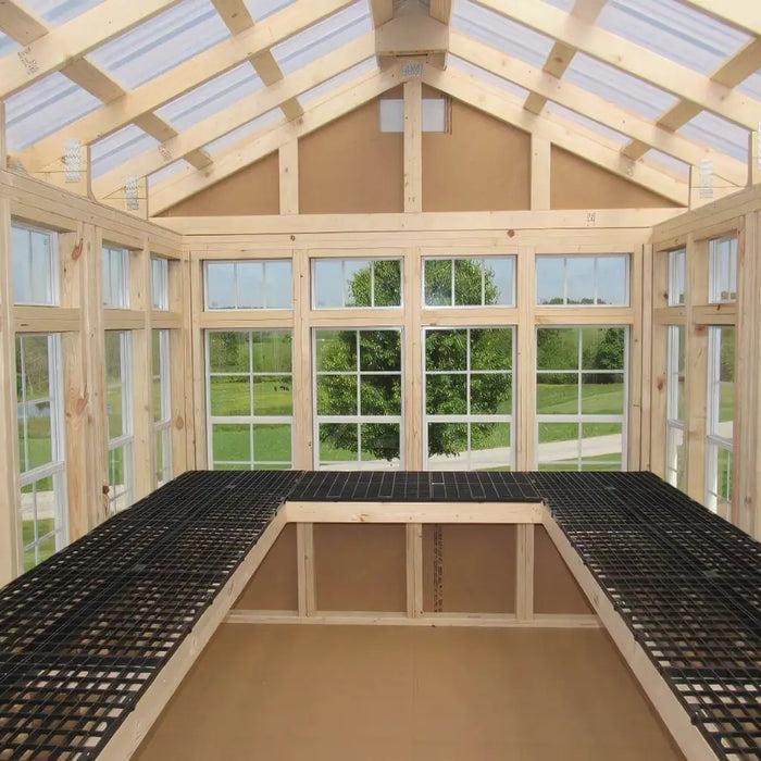 EZ-Fit Greenhouse Shed Kit - QUICK-SHIP
