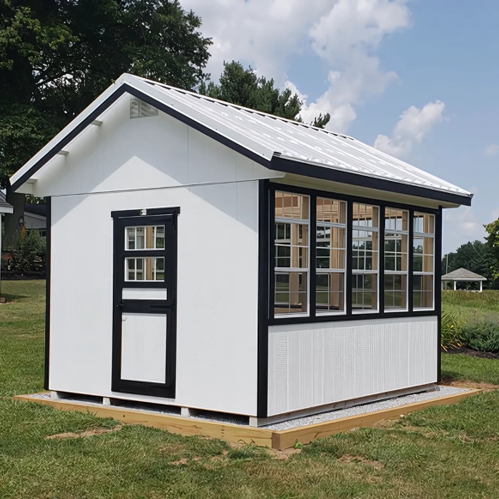 EZ-Fit Greenhouse Shed Kit - QUICK-SHIP