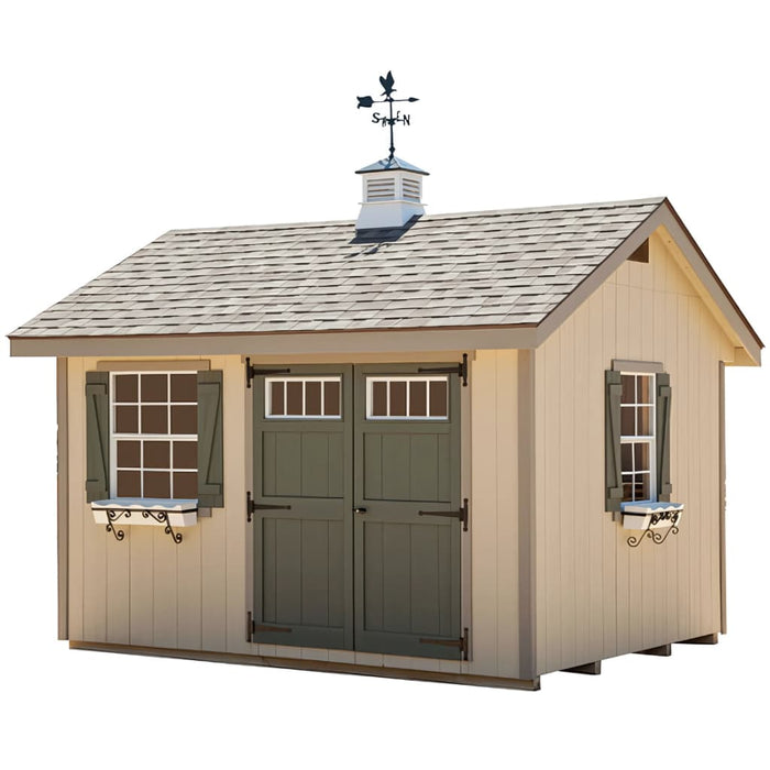 EZ-Fit Heritage Shed Kit - Quick-Ship - Isolated