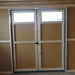 EZ-Fit - Homestead Shed Kit - Quick-Ship - Door Interior View