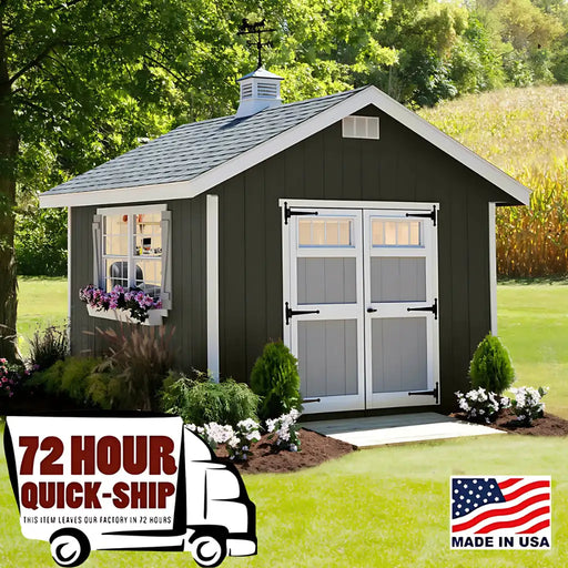 EZ-Fit - Homestead Shed Kit - Quick-Ship 