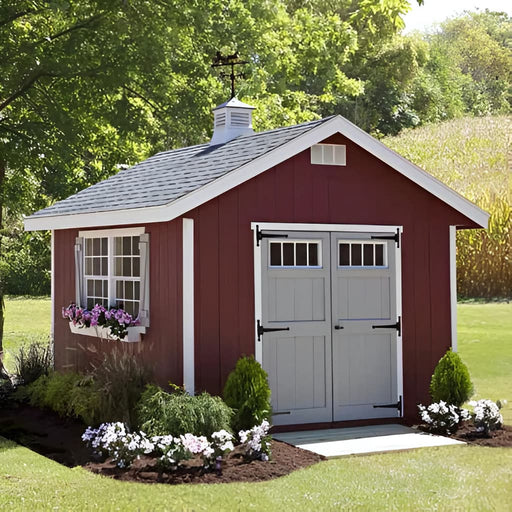 EZ-Fit - Homestead Shed Kit - Quick-Ship - Red