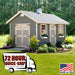EZ-Fit Riverside Shed Kit - Quick-Ship