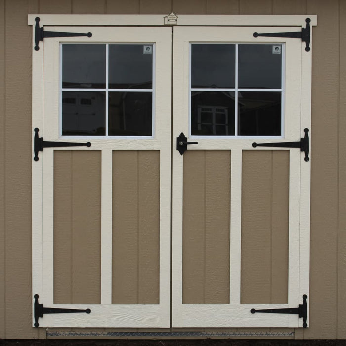 EZ-Fit Woodsman Shed Kit - Double Doors