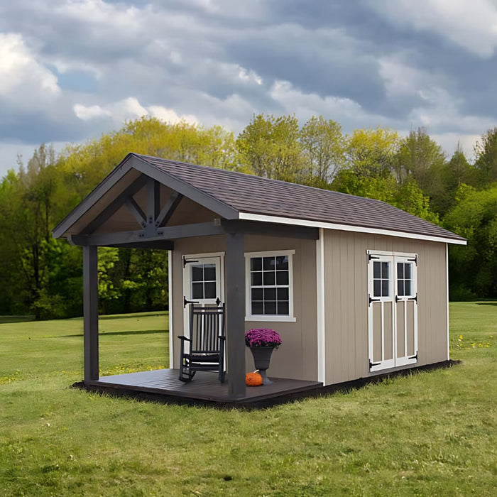 EZ-Fit Woodsman Shed Kit - Full View