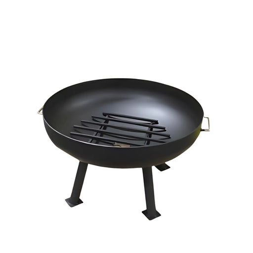 Master Flame Round Fire Pit Bowl With Four Leg Base-Round and Grate - Sample