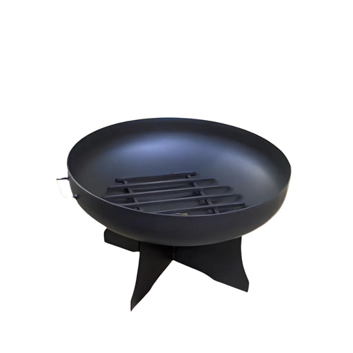 Master Flame Round Fire Pit Bowl with Standard X Base and Grate - Sample