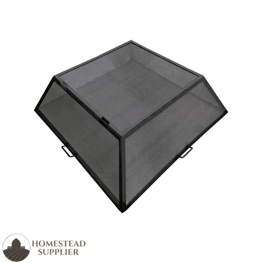 Master Flame Fire Pit Screen with Hinged Access