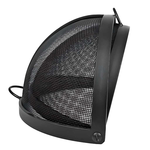 Master Flame Fire Pit Screen Pivot Model - Hybrid Steel - Folded