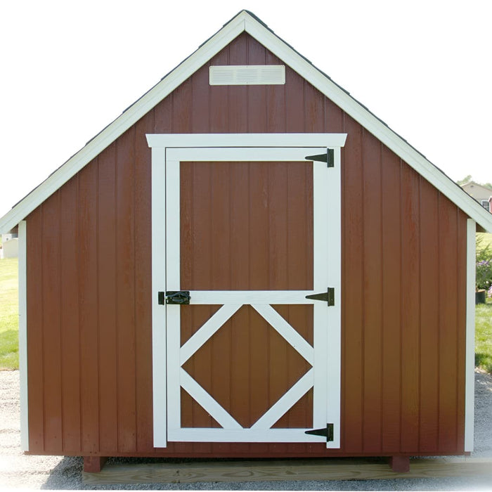 Little Cottage Company - The Firehouse Playhouse Kit - Back