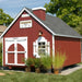 Little Cottage Company - The Firehouse Playhouse Kit - Fully Assembled