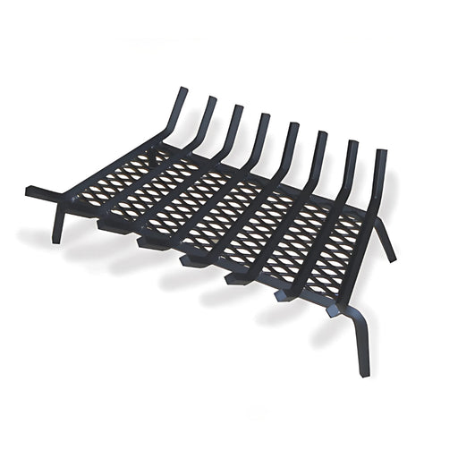 Master Flame Fireplace 1/2 Grate Steel with Char Guard