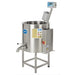Milky Large Milk Pasteurizer Machine FJ 100 PF 29.06 Gallon side angle view