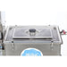 Milky Electric Butter Churn Machine FJ 32 with a Tilting Mechanism clear lid top view