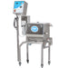 Milky FJ 32 butter churn machine with a tilting mechanism shown from side angle