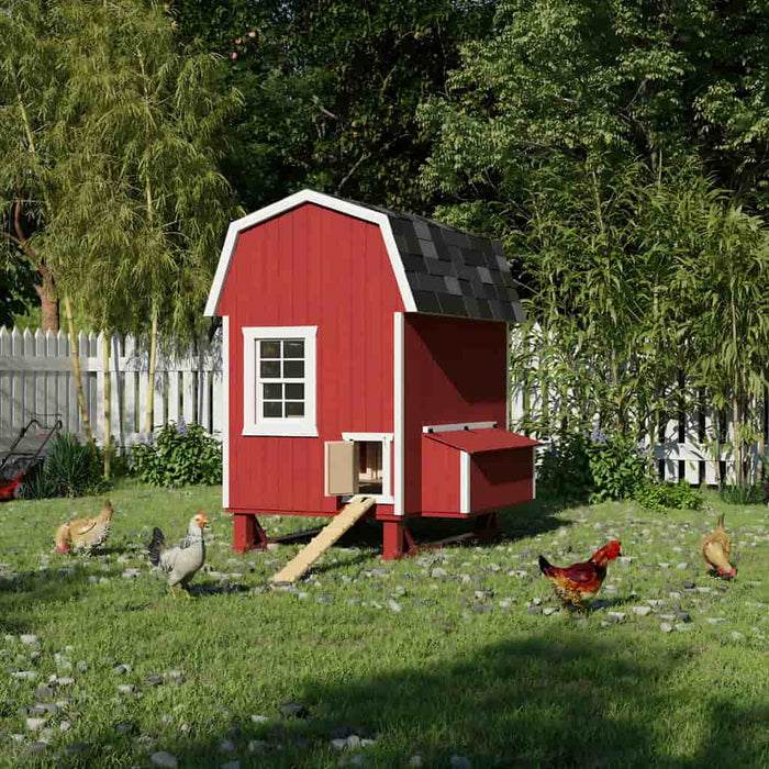 Little Cottage Company - Gambrel Barn Chicken Coop - with Nesting