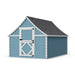 Little Cottage Company - The Gingerbread Cottage Playhouse Kit - Back