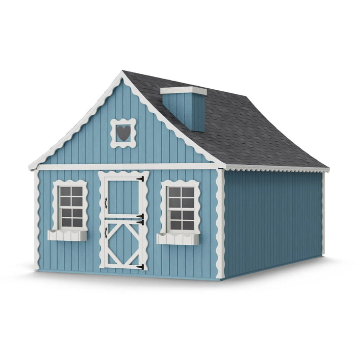 Gingerbread Cottage Playhouse Kit Little Cottage
