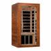 Golden Designs Dynamic Avila Elite 1-2-Person FAR Infrared Sauna with Ultra Low EMF in Canadian Hemlock - Main