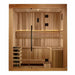 Golden Designs Copenhagen Edition 3-Person Traditional Steam Sauna in Canadian Red Cedar - Front