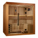 Golden Designs Copenhagen Edition 3-Person Traditional Steam Sauna in Canadian Red Cedar - Main