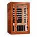 Golden Designs Dynamic Cordoba Elite 2-Person FAR Infrared Sauna with Ultra Low EMF in Canadian Hemlock - Main