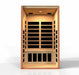 Golden Designs Dynamic Avila 1-2-person FAR Infrared Sauna with Low EMF in Canadian Hemlock - Interior